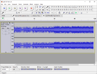 Audacity editor